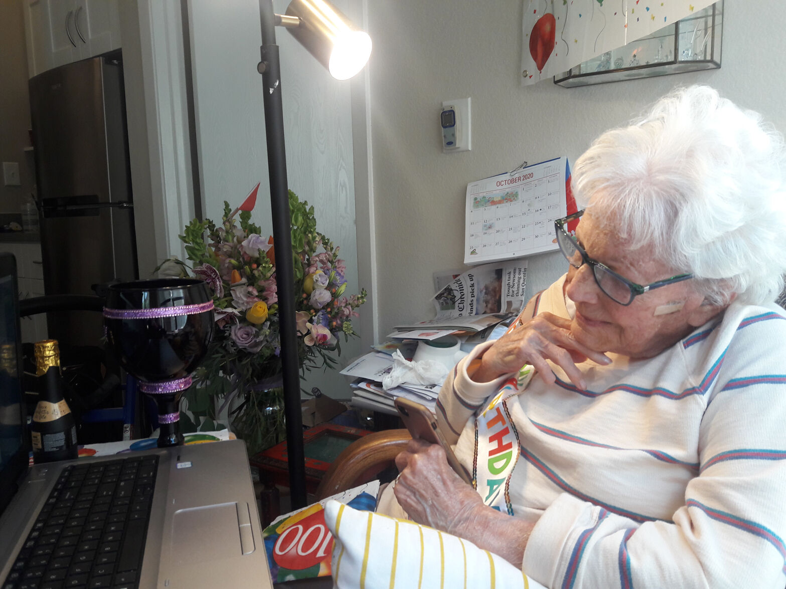 Velma Kuhlman turns 100